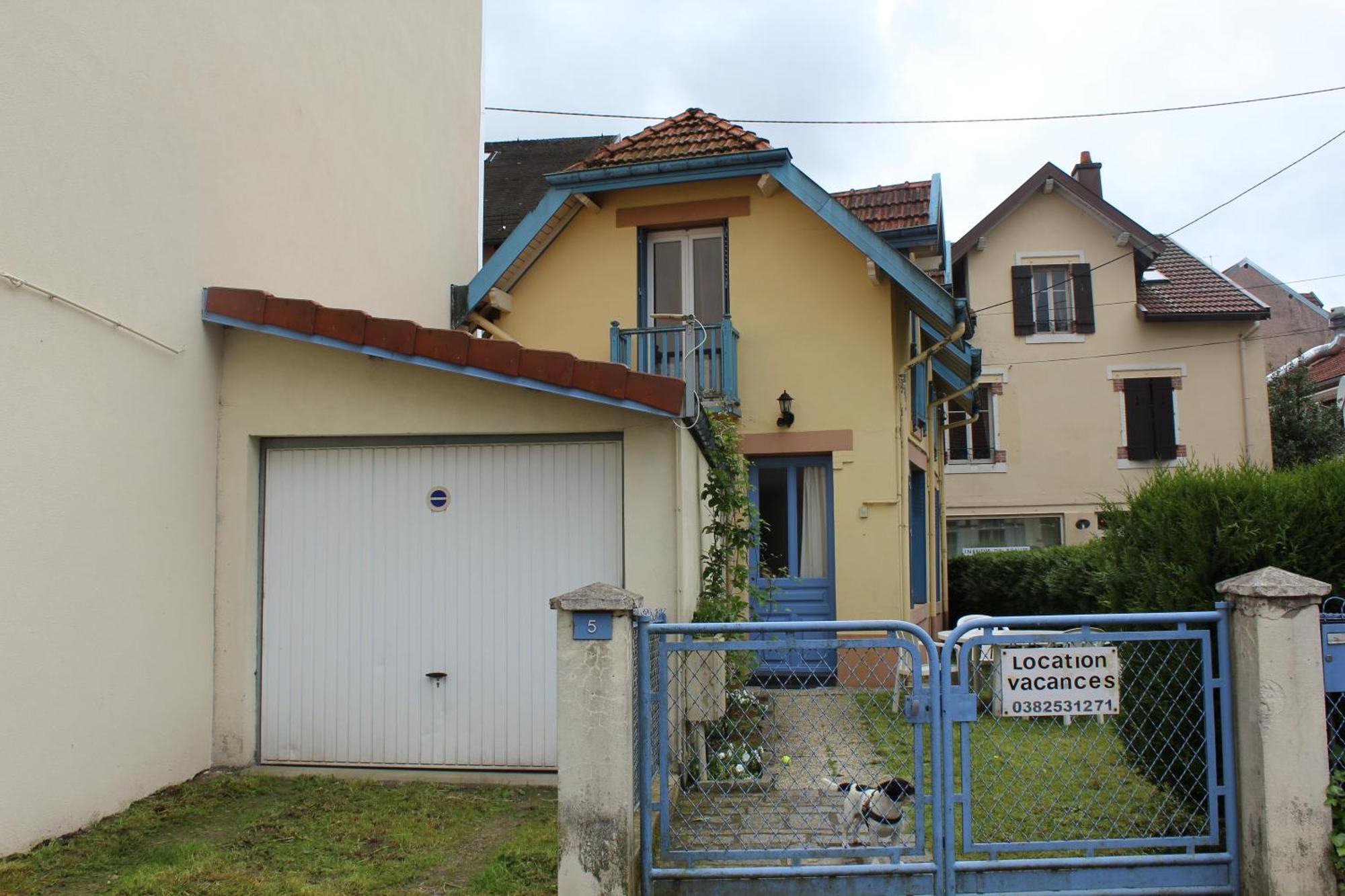 La Maison Jaune Et Bleue Villa Gérardmer Екстериор снимка